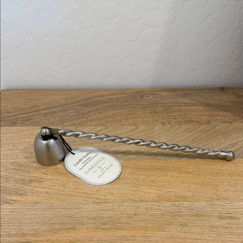 Studio McGee Silver Candle Snuffer - Picture 1 of 1